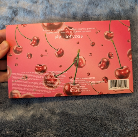 Violet Voss I Love You Cherry Much Eye Shadow Palette .83oz 23.4g - Picture 2 of 3